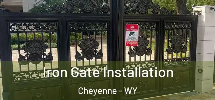 Iron Gate Installation Cheyenne - WY
